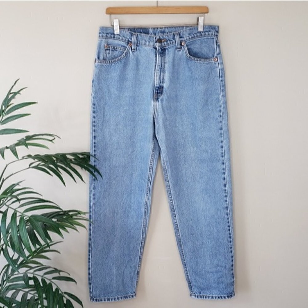 Vintage Levi's | 960 Loose Straight Orange Tab Jeans Size 12